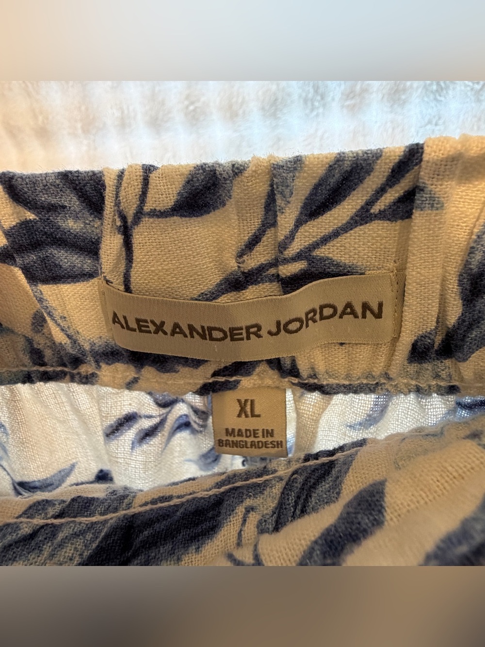 NWT Alexander Jordan Living and Linen Women’s Floral Print Capri Pants Size XL - Picture 3 of 7
